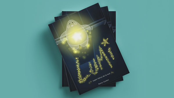 Livre Lumi créé par Romy Cardon