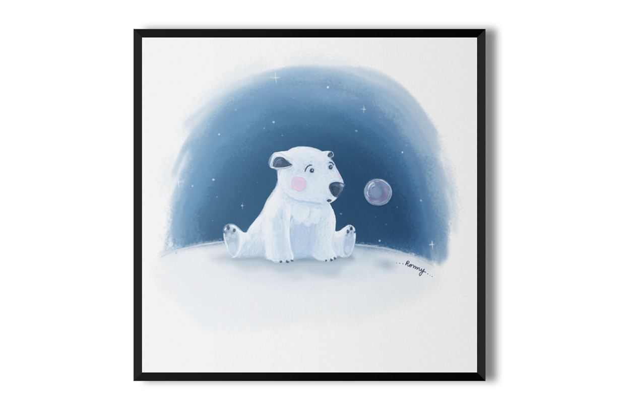 Aperçu d'une illustration digitale Arsène