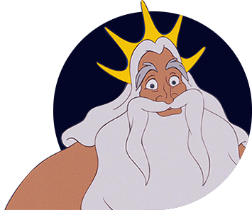 image du roi Triton, Père d'Ariel