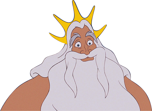 image du roi Triton, Père d'Ariel