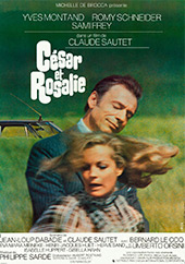affiche du film César et Rosalie sorti en 1972