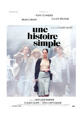 affiche du film Une histoire simple sorti en 1980